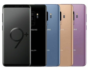 Samsung Galaxy S9 Plus S9+ G965U LTE Cell Phone Octa Core 6.2" Dual 12MP 6GB RAM 64GB ROM NFC Snapdragon 845