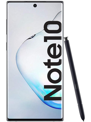 Smartphone Samsung Galaxy Note 10 N970 (8 GB/256 GB, Black, Dual SIM, Free, 3500 mAh, 10MP Dual Pixel AF, Spanish Version)