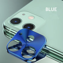 Load image into Gallery viewer, Metal Rear Camera Lens Case Cover For iphone 11 Pro Camera Guard Circle Case Cover For iphone 11 Pro MAX Ring Bumper Protection