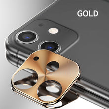 Load image into Gallery viewer, Metal Rear Camera Lens Case Cover For iphone 11 Pro Camera Guard Circle Case Cover For iphone 11 Pro MAX Ring Bumper Protection