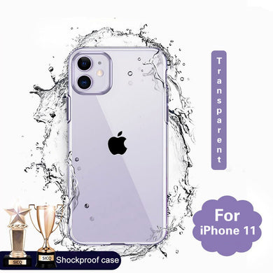 Silicone Case For iPhone 11 Pro X XR XS Max 6 6s 7 8 Plus Cover Transparent Cases For iPhone 11 Pro Max XR Shockproof Case Soft