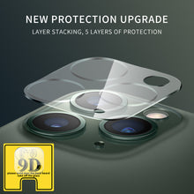 Load image into Gallery viewer, Full Cover Camera Lens Glass For iPhone 11 Pro Max Screen Protector Tempered Glass For iPhone 11 Pro 11 Clear Lens Cover Case
